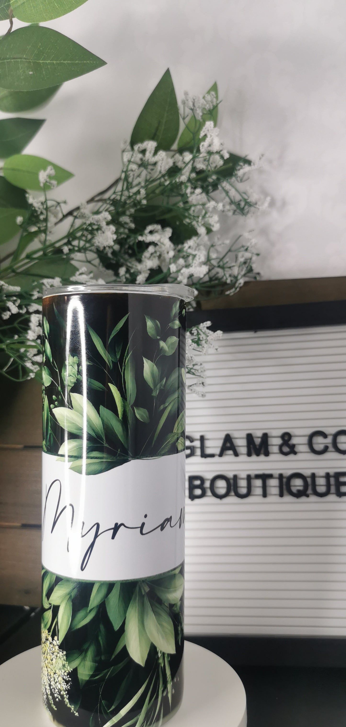 Gourde Personnalisée ''Greenery''