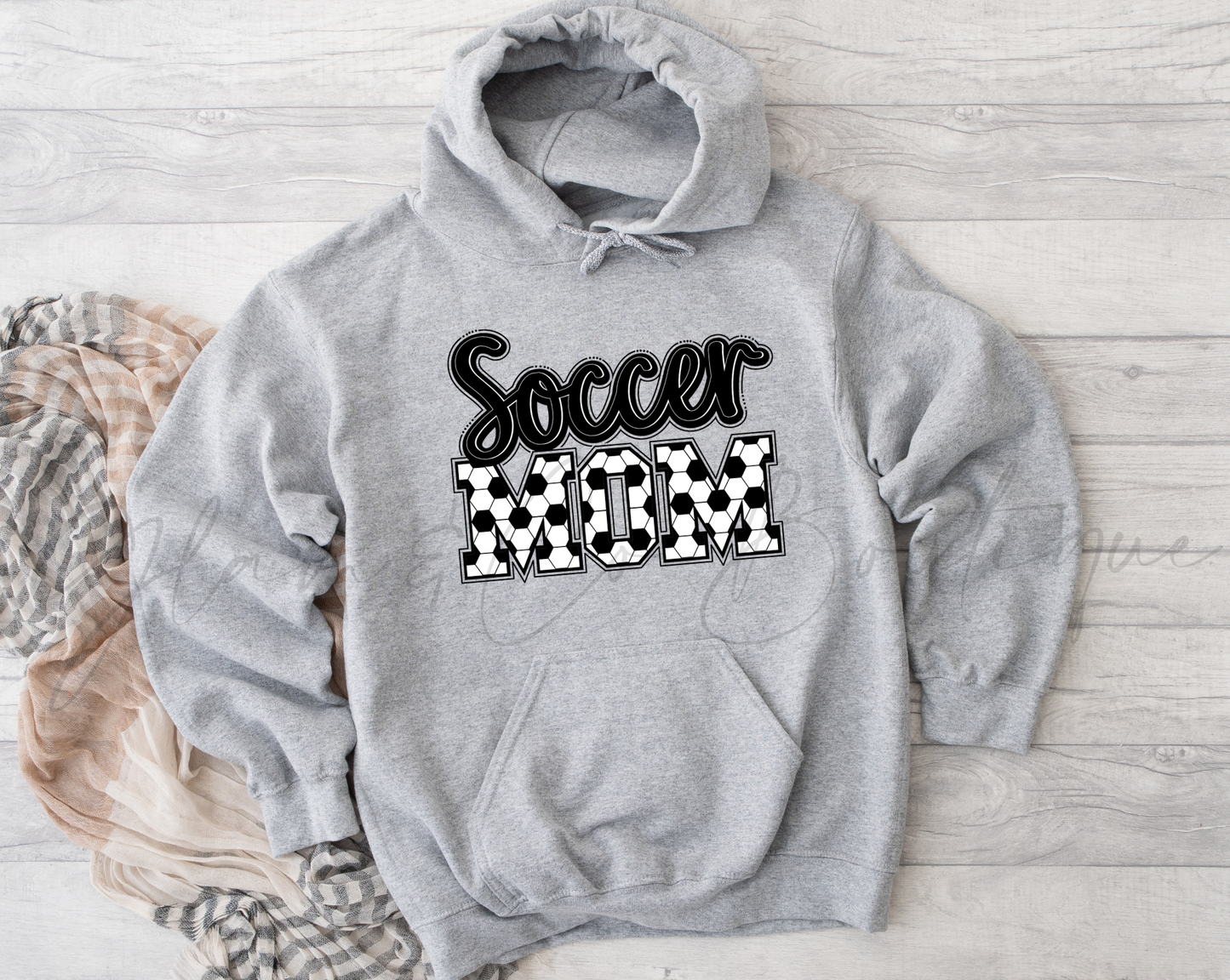 Hoodie à capuchon "Soccer Mom 1"