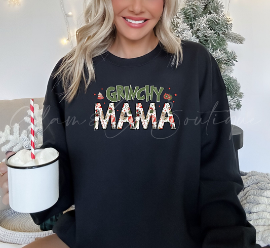 Sweater | Hoodie ''Grinchy Mama''