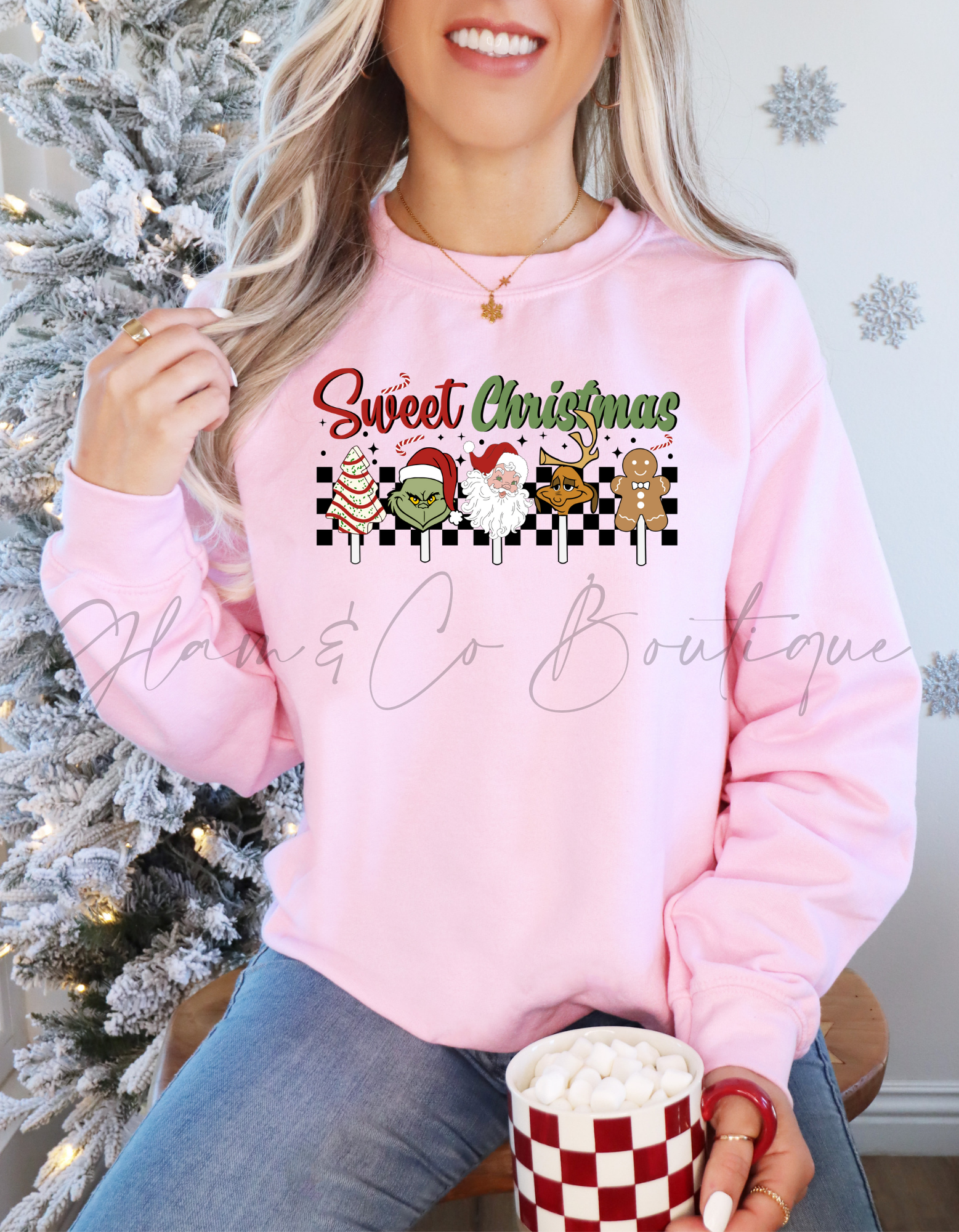 Sweater Hoodie Sweet Christmas